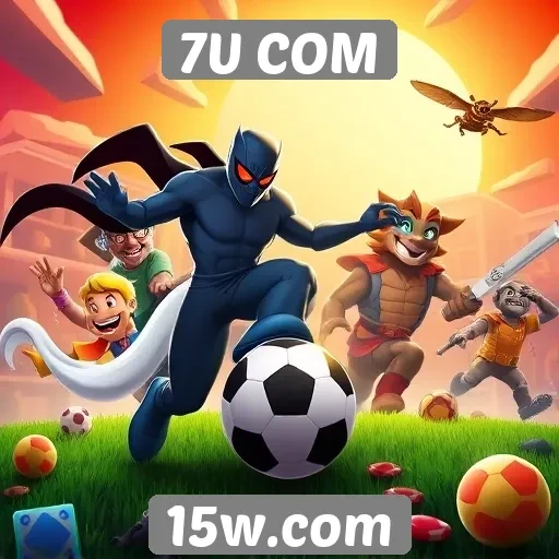 7U COM destaca-se por sua variedade de jogos
